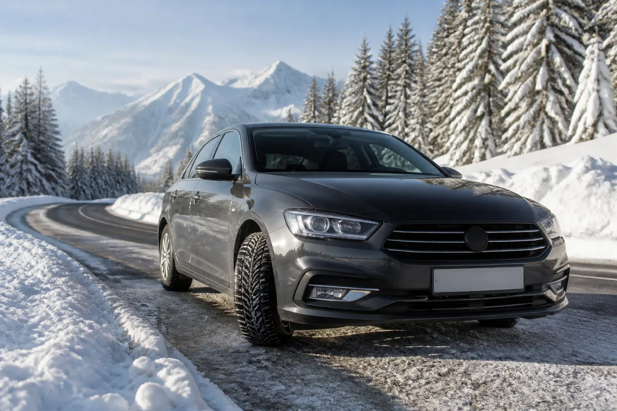 Pneus hiver obligation : ce que dit la loi Montagne